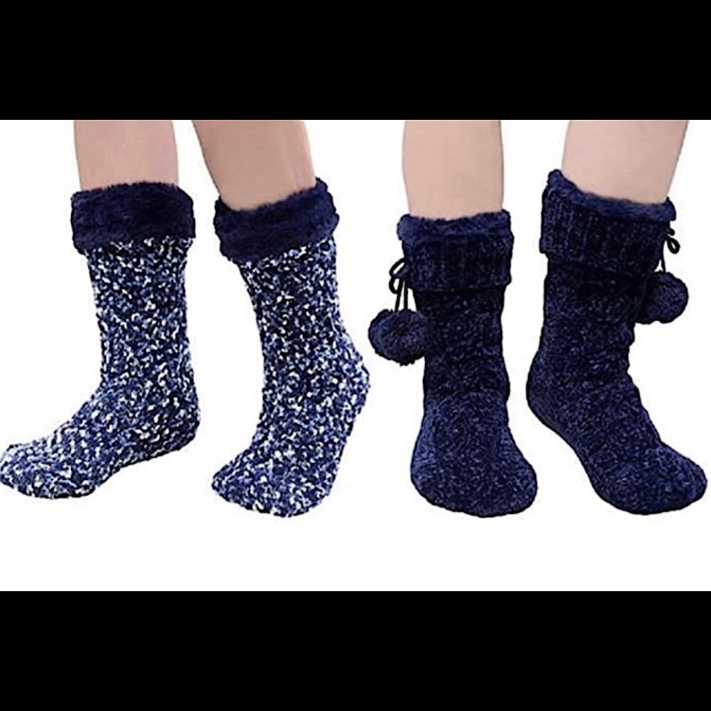 JANE and BLEECKER SOFT SLIPPER SOCKS